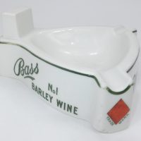 Bass Stout Ale Matchstriker/holder Ashtray