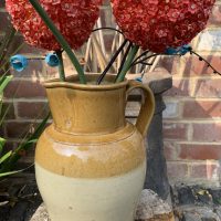 Large Stoneware Kitchen Cottage Jug