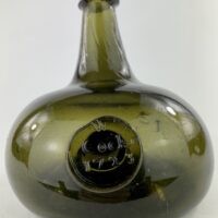 Sealed Onion Bottle William Cocke 1723