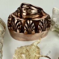 Antique Sea Shell Conch Copper Food Jelly Mould