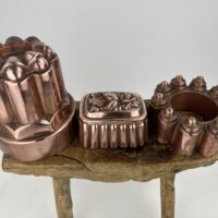 Hazelnut Design Copper Food Mould Mold