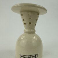 Rare Brownfield Pottery Pie Funnel Egg Cup